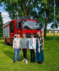 Marlene Sauer erringt die Kinderschützenwürde in Herringen-Nordherringen